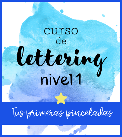 curso online lettering niños iniciación principiantes nivel 1