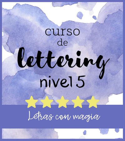 Curso de lettering para niños y niñas nivel 5