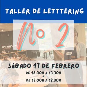 taller de lettering Murcia myrtea