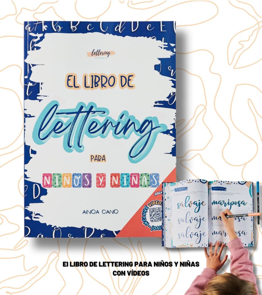 libro de lettering con videos