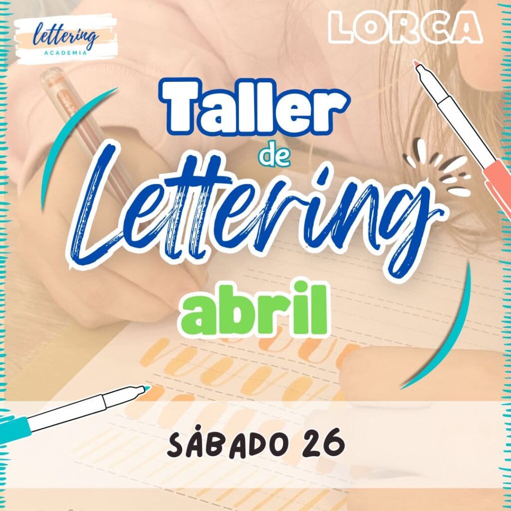Taller lettering Lorca abril