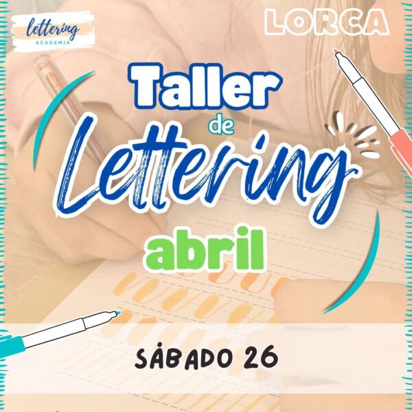 Taller lettering Lorca abril