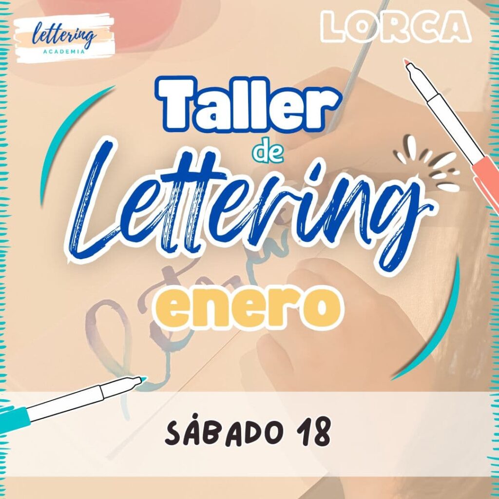Taller de lettering Lorca Enero