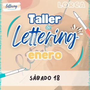 Taller de lettering Lorca Enero