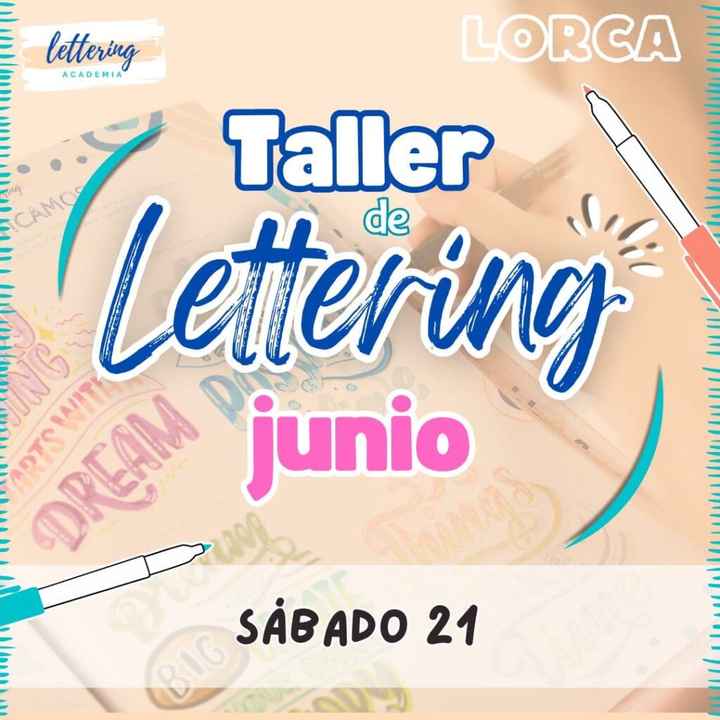 Taller lettering Lorca junio