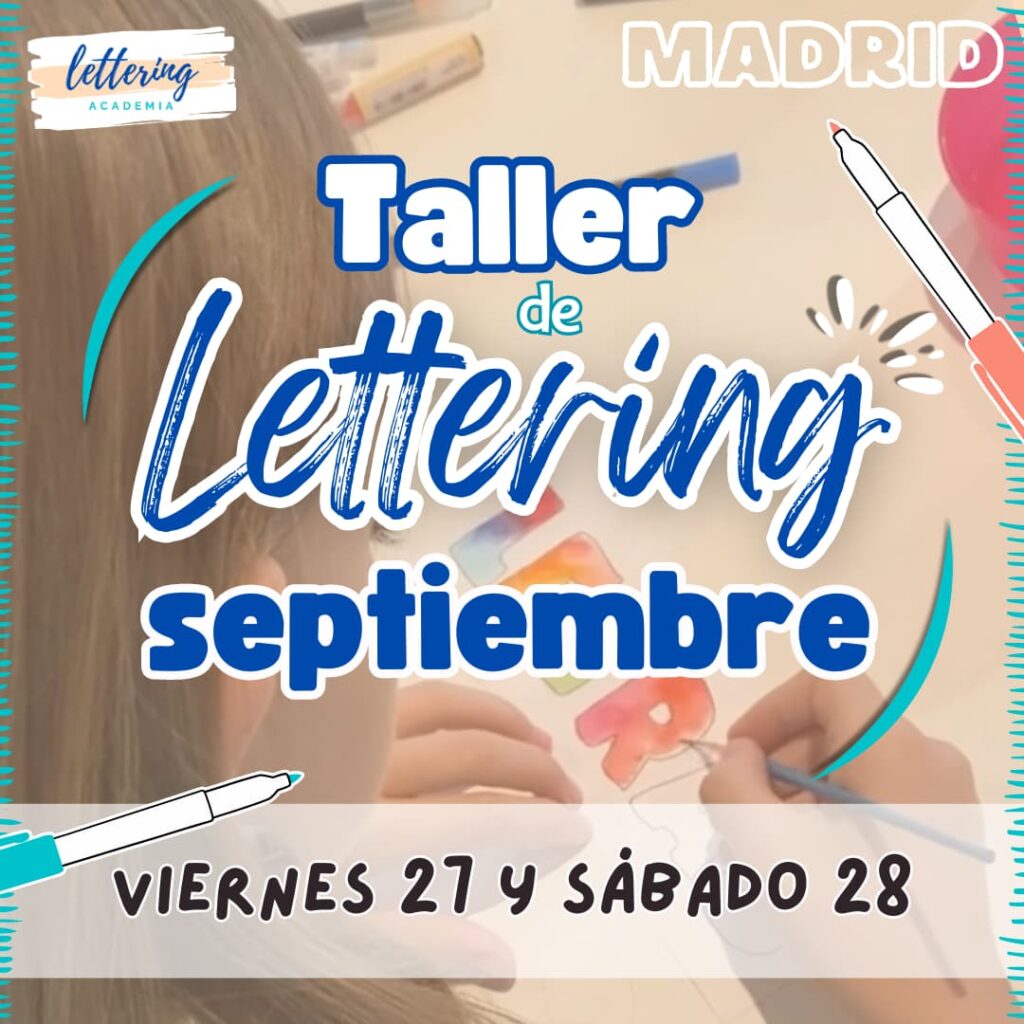 Taller Lettering Madrid Septiembre