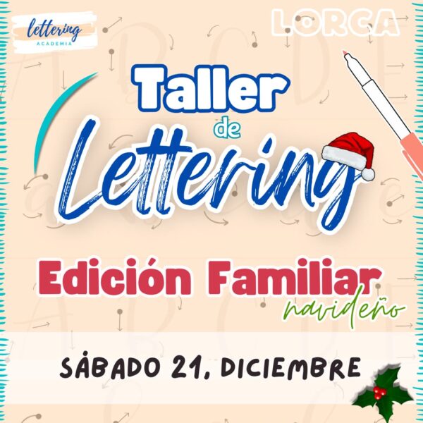 taller de lettering familiar lorca