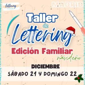 taller de lettering familiar madrid