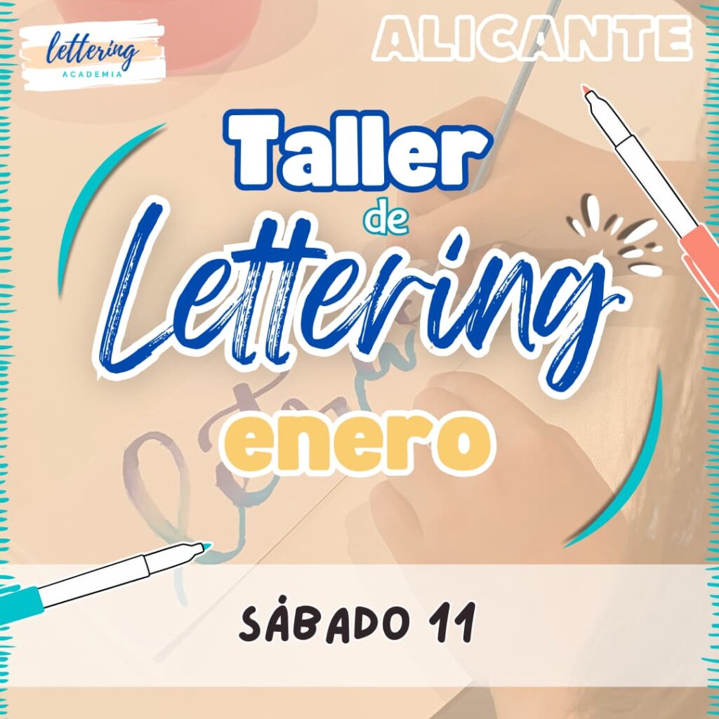 Taller lettering Alicante enero