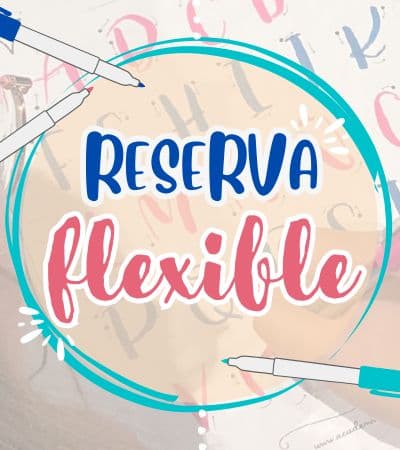 Reserva flexible de talleres de lettering