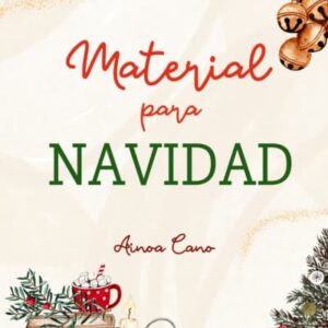 materiales de navidad con lettering